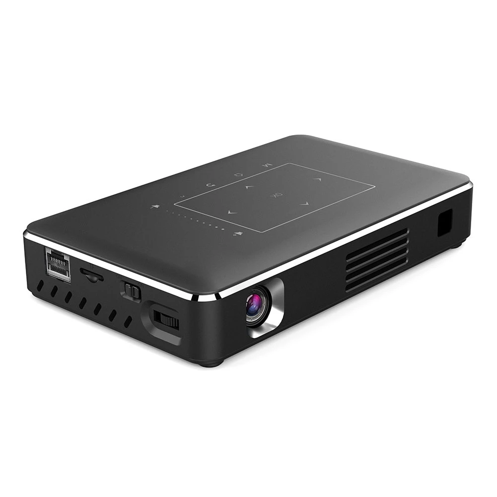 Smart Projector Home Theater Kit Portable Mini Projector Support IR Wifi 4K HD For Android Mobile Phone Projector