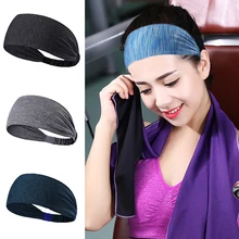 1 шт. Для женщин головная повязка в виде чалмы для Для женщин бантами эластичный спортивный повязка на голову йога группа аксессуары для волос для девушек Аксессуары повязка для волос