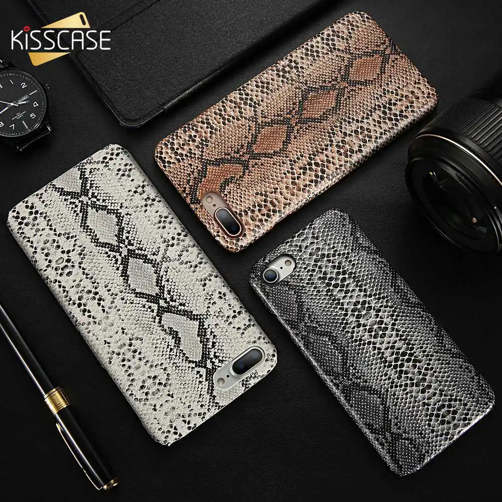 KISSCASE змеиная полоса чехол для iPhone 7 8 6 S Plus 5s SE 5 чехлы телефонов X XR XS Max на заднюю