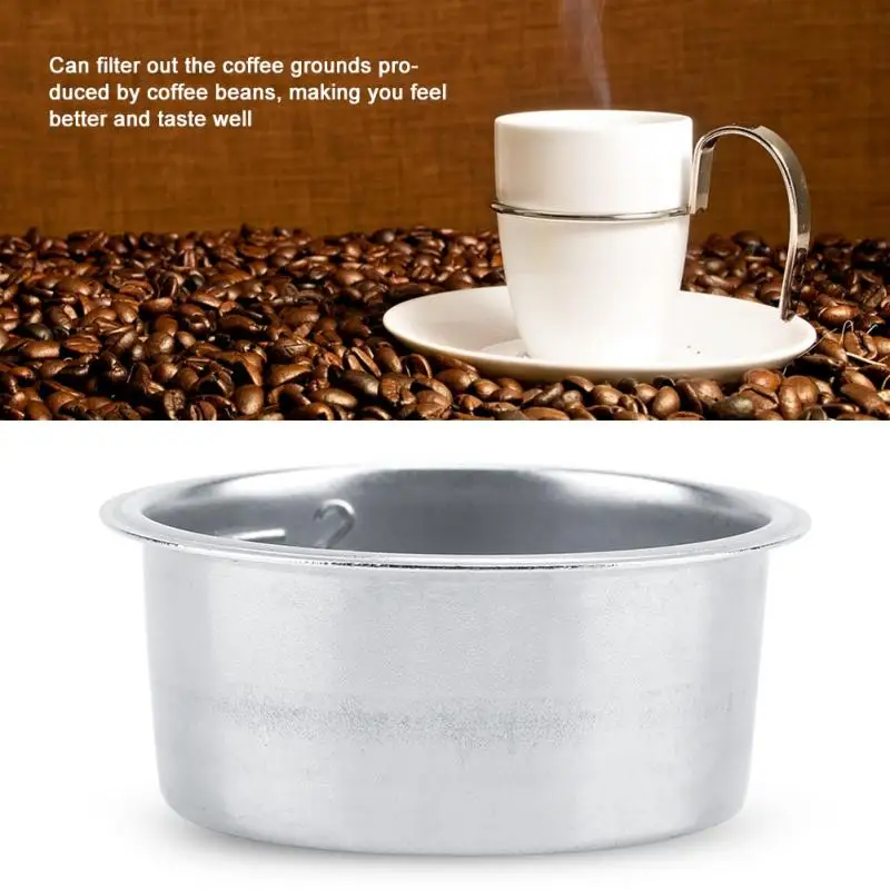 Кофе Чай фильтр из нержавеющей стали без давления корзина для кофе машины аксессуары высокого качества