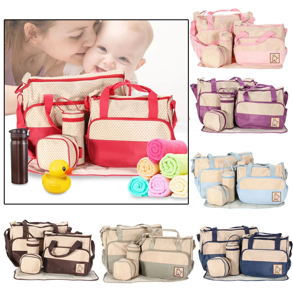 Multi-Function Baby Diaper Mommy Bag With Stroller Straps Outdoor Mummy Bag - Nappy Bag And Bolso Price