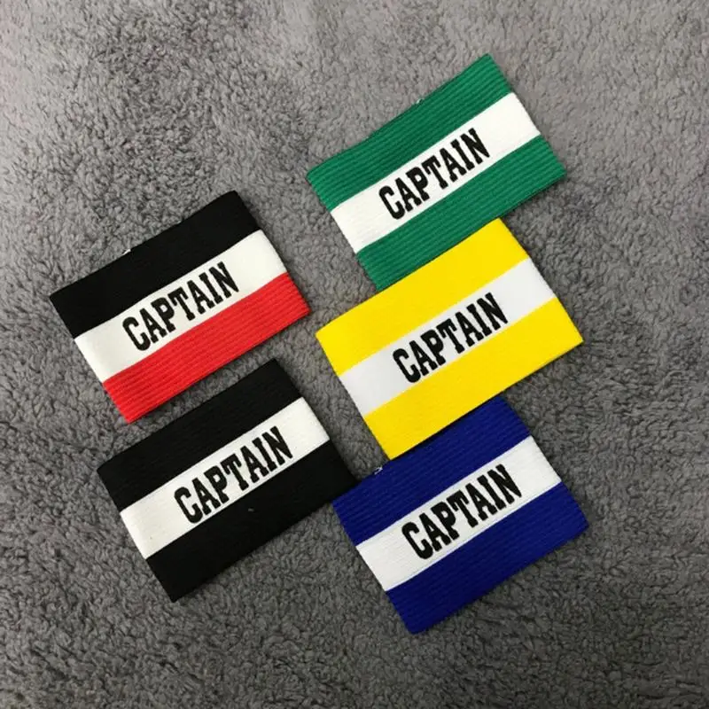 

1 Pcs Professional Soccer Arm Band Leader Match Football Armband Captain Armband Soccer Armband Band