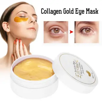

Gold Eye Mask Dark Circle Eye Bag Remove Anti-aging Eye Care Collagen Patches ac