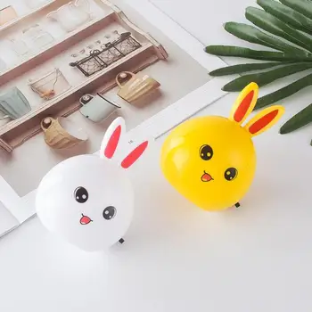 

Mini Creative LED Small Night Light Soft Light Smart Light Switch Control Zero Radiation Induction Bedside Lamp Extra long usage