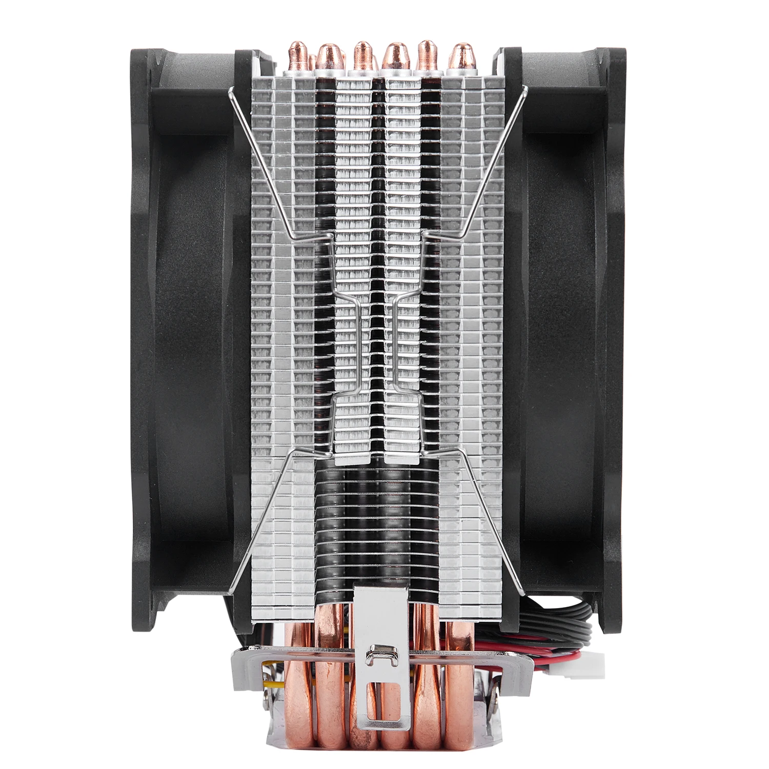 Снеговик 4PIN кулер для процессора 6 тепловых труб двойные вентиляторы охлаждения 12 см вентилятор LGA775 1151 115x1366 Поддержка Intel AMD