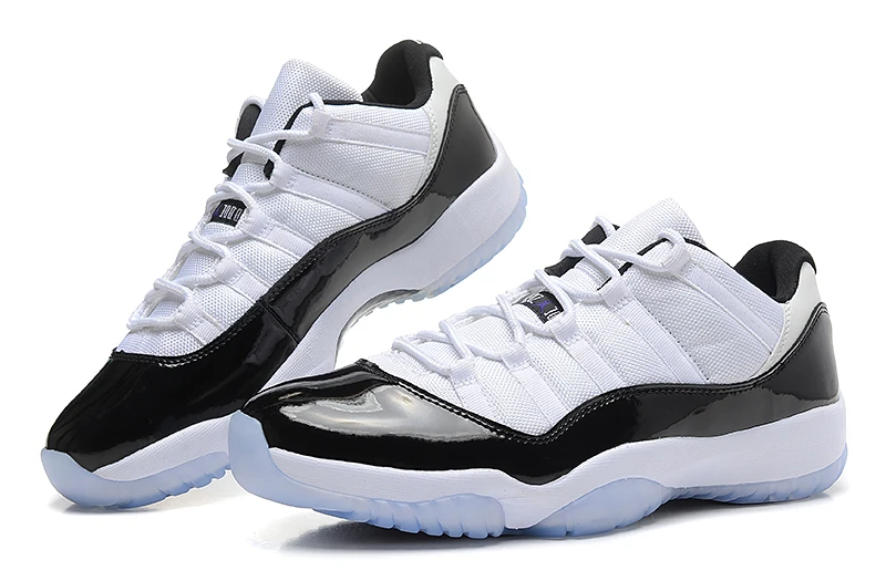 Jordan Air Retro 11 XI Basketball Shoes Unisex Jordan 11 Basketball Shoes High / Low Sneakers
