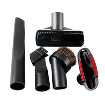 

EAS-5 Pieces For Vacuum Cleaner - Vacuum Cleaner Accessories Horse Hair Round Brush Sofa Suction Long Flat Suction Two In One