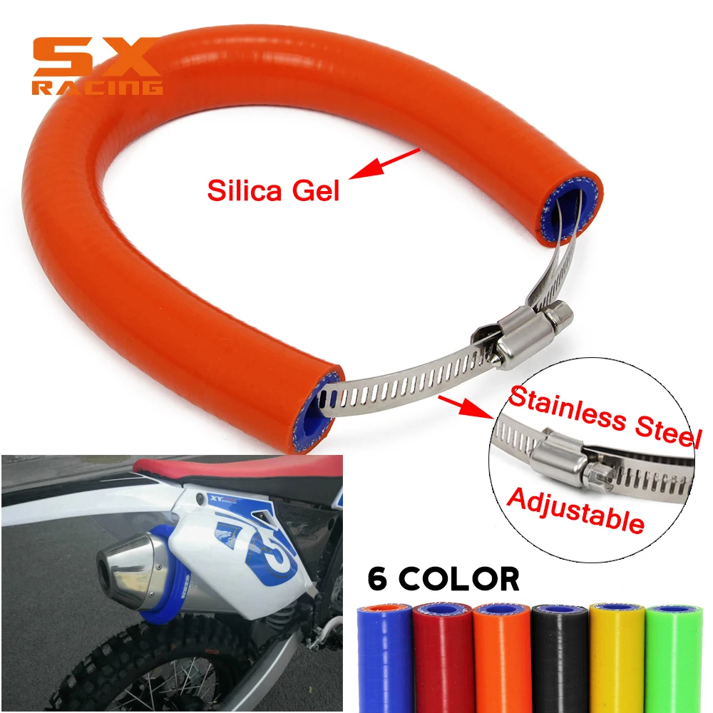 

Motorcycle Exhaust Protector Protection Cover Guard Anti-hot For KTM EXC SX XC XCF XCW XCFW 250 300 350 400 450 500 525 530