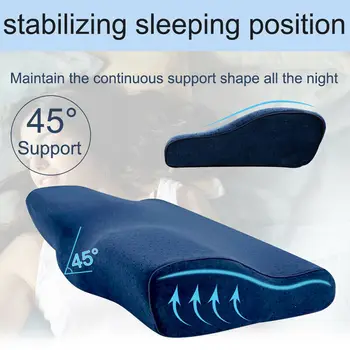 

Memory Foam Pillow Cooling Gel Orthopedic Bed Pillow Reversible Orthopedic Sleep Butterfly Shaped Orthopedic Pillow