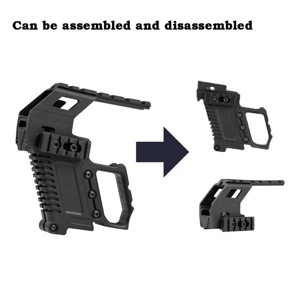  Glock Tactical Rail Base Series Loading Device Pistol Carbine Kit Quick Reload For G17 G18 G19 Nylo