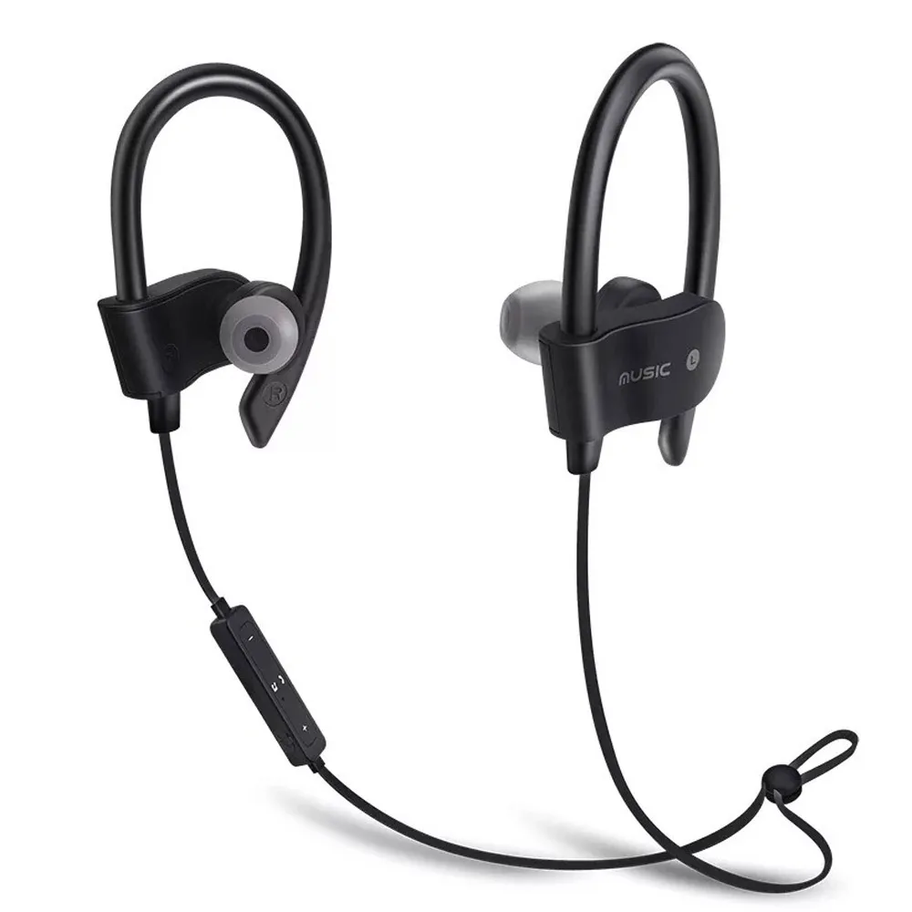 Bluetooth 5 0 наушники Беспроводная гарнитура Спорт стерео для iPhone Redial