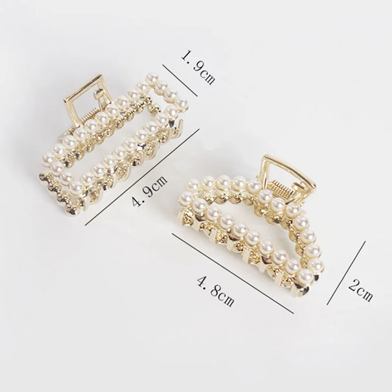 Fashion Women Metal Modern Stylish Hair Claw Hair Clips Bun Maker Make