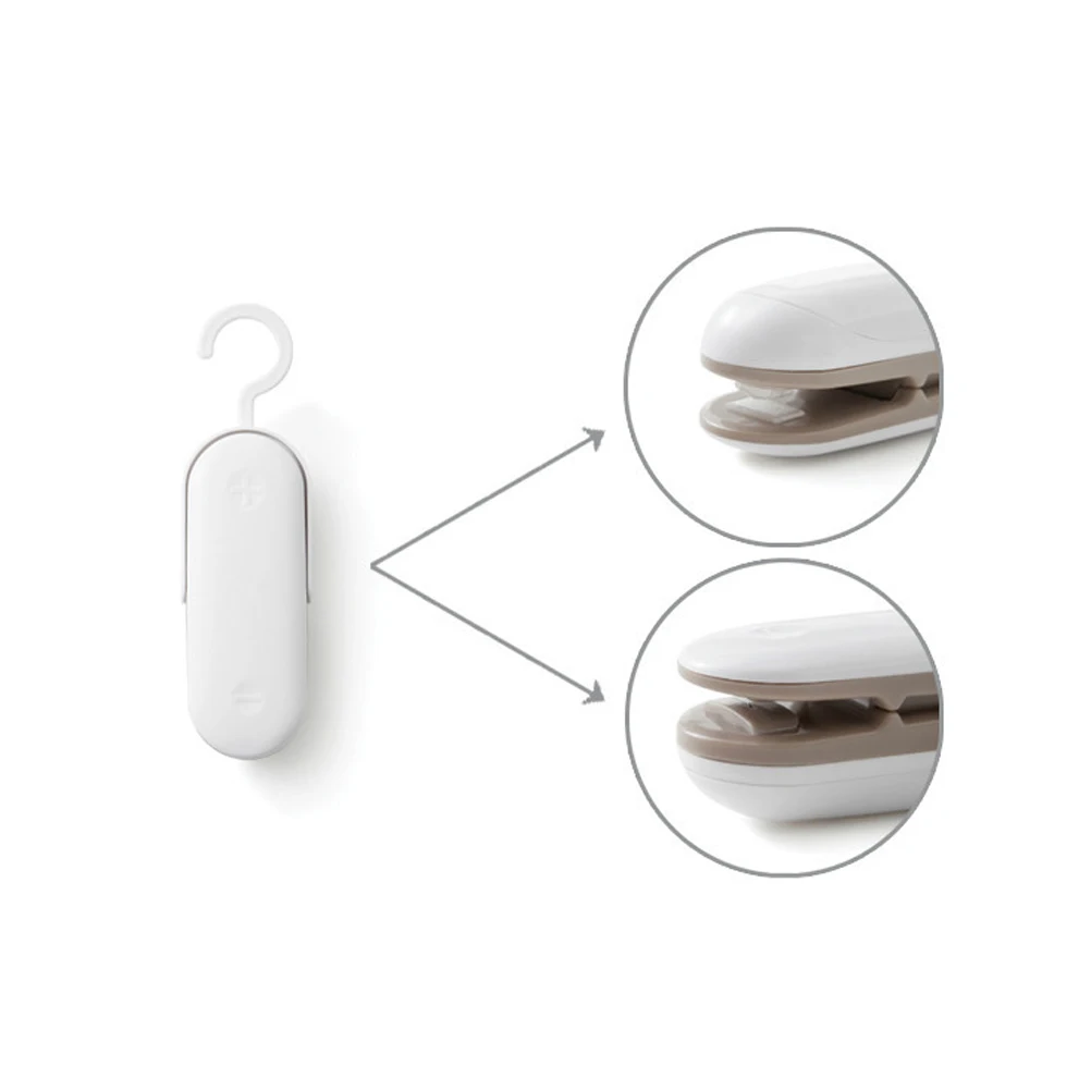 Портативный запайщик пакетов мини полиэтиленовый пакет аппарат для термосклеивания герметик машина для хранения еды Saver-без батареи