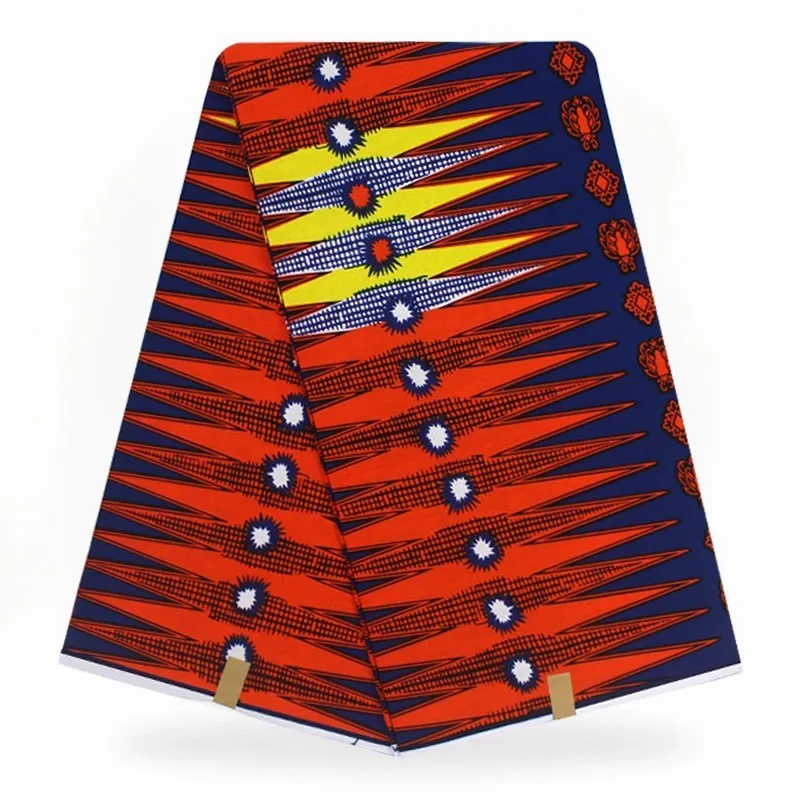 Настоящий воск Высококачественная Анкара воск настоящий голландский Африканский вощеная ткань настоящий дизайн для Анкары женское платье