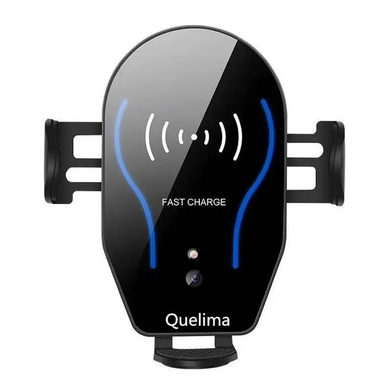 

7.5W 10W Fast Charging Car Infrared Sensor Wireless Charging Mobile Phone Holder Car Phone Charger Bracket