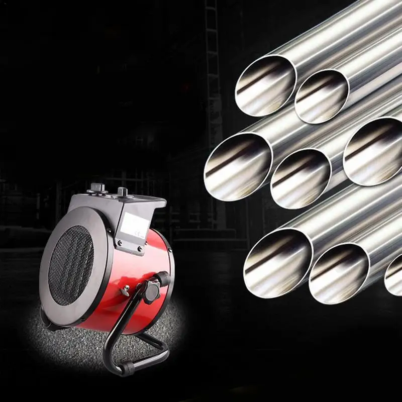 Professional 2KW/3KW 200V Industrial Heater Warm Air Blower Dryer Fan Garage Workshop Space Heater Overheating Protection 