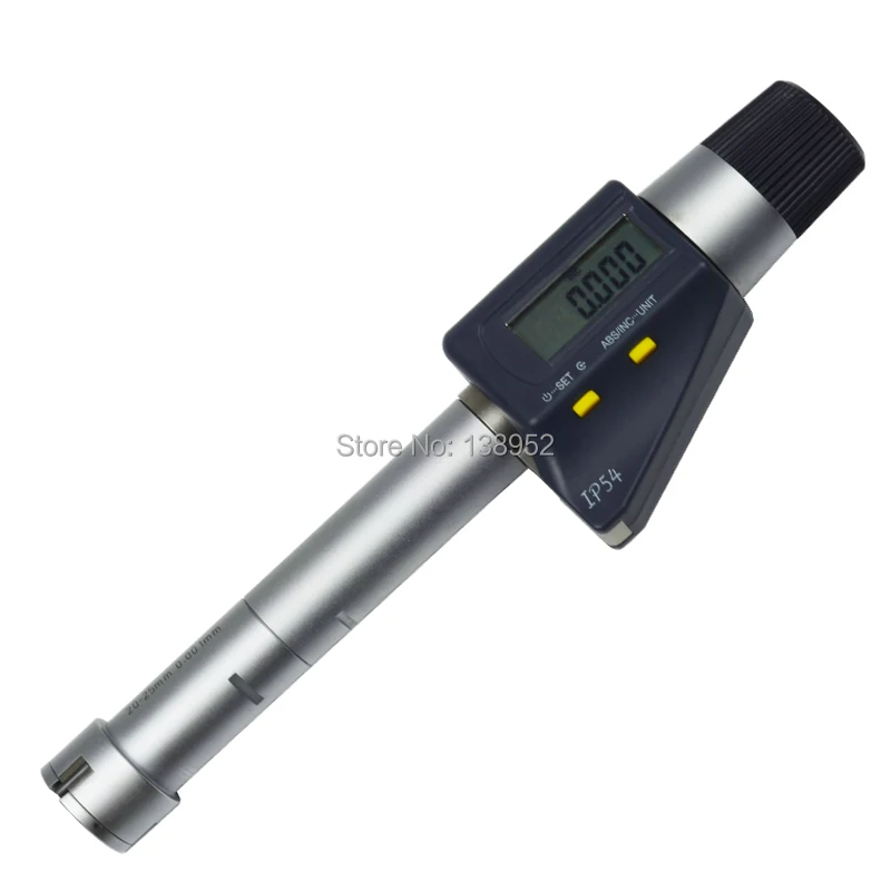 

xibei brand electronic Three point internal Micrometers 3-4-5-6-8-10mm 0.001mm digital three point inside micrometer