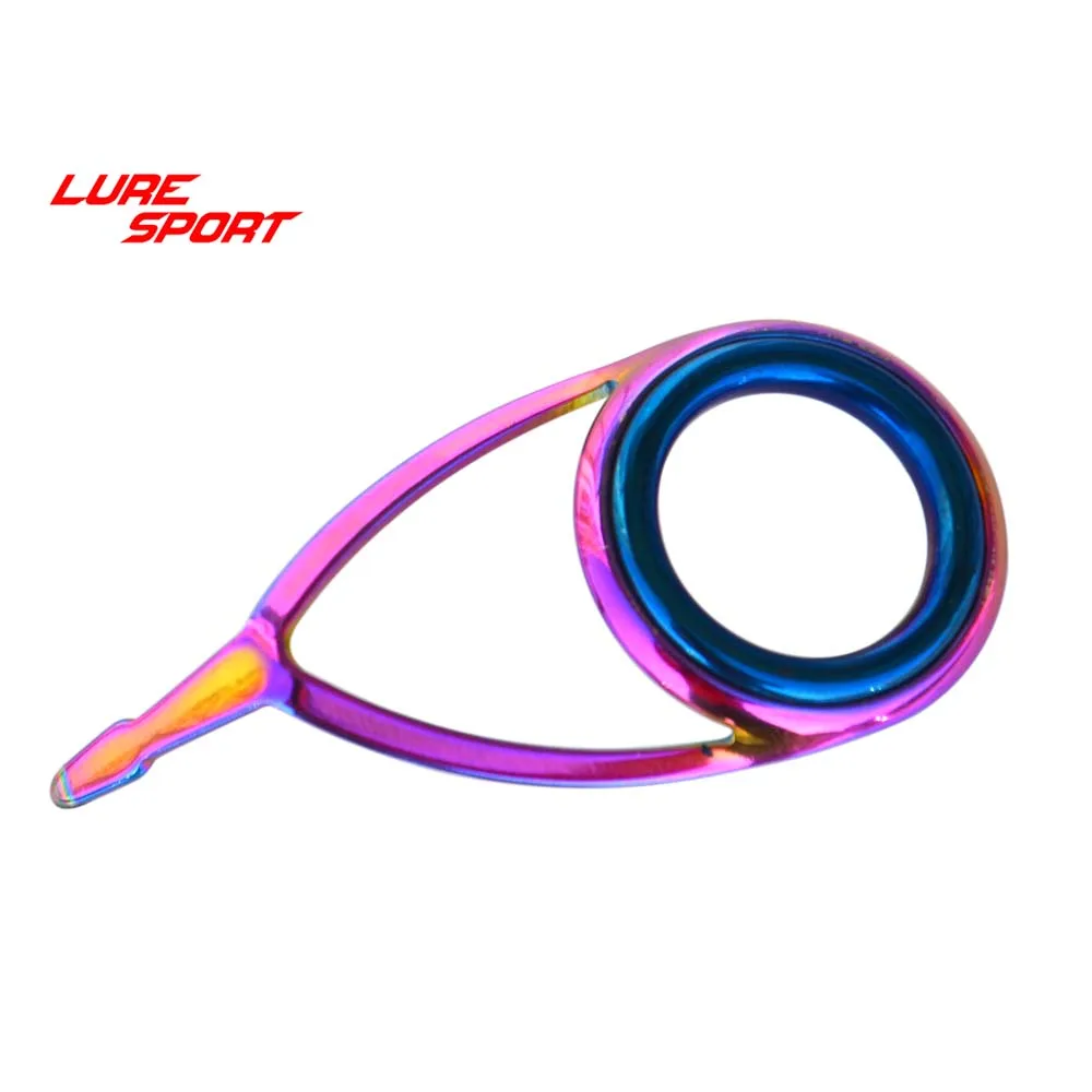 LureSport KL KT Guide 10 шт. разноцветная оправа голубое кольцо Удочка строительный компонент ремонт DIY аксессуар