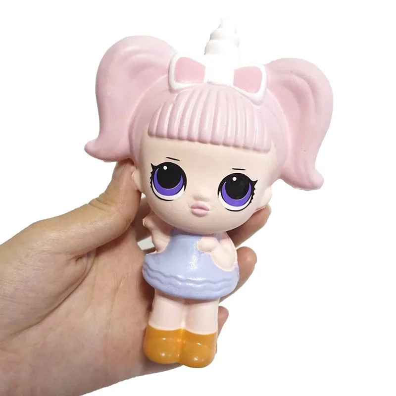 

24PCS/Lot New Cute Cartoon Dolls Squishies Slow Rising Scented Toys Action Figure Smooshy Mushy Gift Kids Princess
