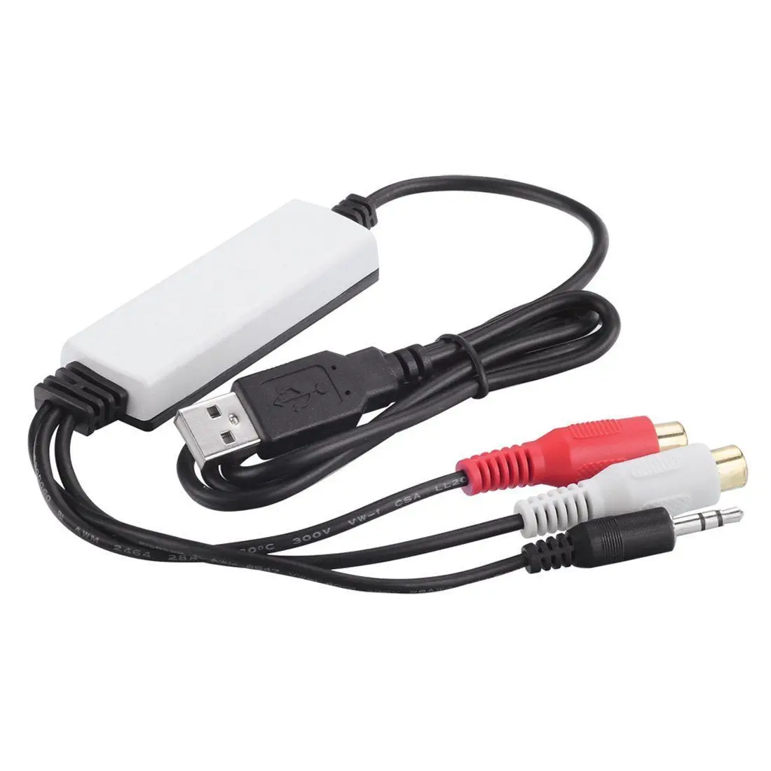 USB аудио захвата карты для виниловых кассетных лент в цифровой MP3 конвертер