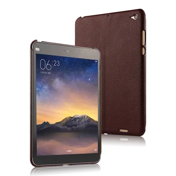 

Case Cowhide For Xiaomi Mi Pad 3 Mipad3 Protective Cover Shell Genuine Leather case for Mi Pad3 Mipad 3 7.9" Tablet PC Back case