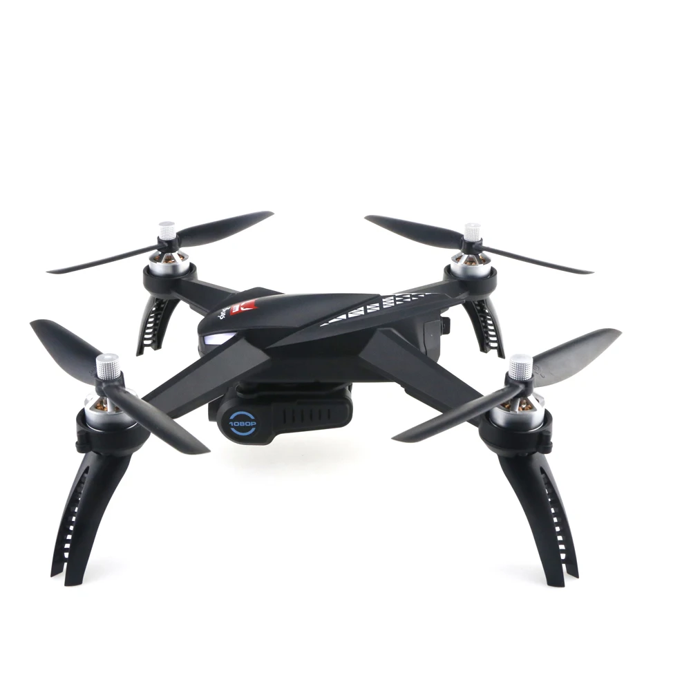 MJX B5W GPS 1080P WiFi FPV RC Drone - RTF 3 Batteries + Bag Point Of Interesting Follow Waypoint Quadcopter Long Flight Time