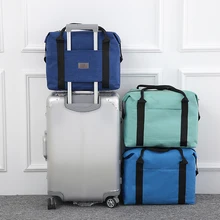 Оксфордские женские и мужские дорожные сумки для багажа, сумка для путешествий, большая вместительность, одежда, нижнее белье, косметическая упаковка, кубики, органайзер, чехол