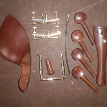 3 комплекта скрипка из розового дерева части 4/4 02# с тонкой тюнеры и хвост кишки металлический зажим