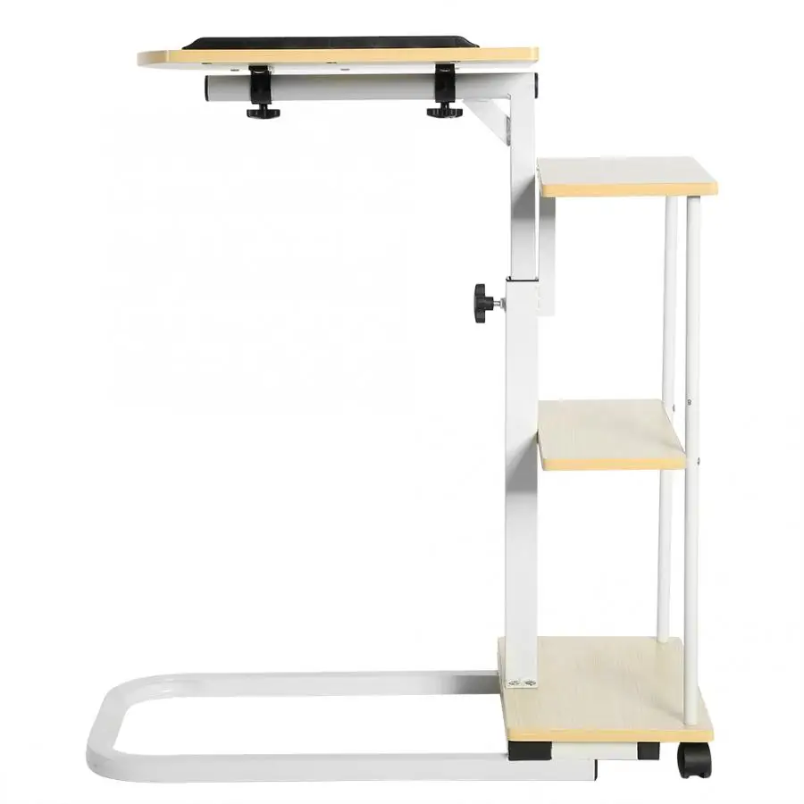 

Multi-function Height Adjustable Overbed/Sofa Table Laptop Cart Computer Desk