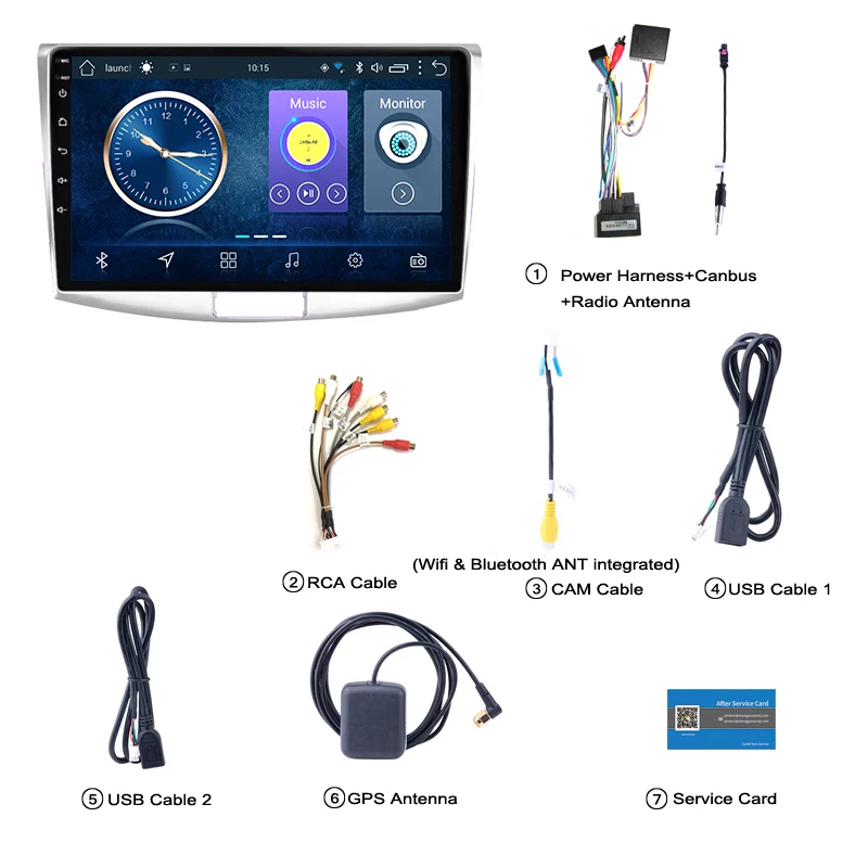 Best 10.1 inch Android 8.1 car gps navigation for Volkswagen magotan CC passat 7 B7 2012-2018 multimedia radio system 5