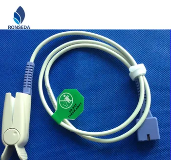 

5pcs/lot of Nellcor 9 Pin DS100A Reusable Adult finger SpO2 Sensor L=1M,free shipping ,factory price