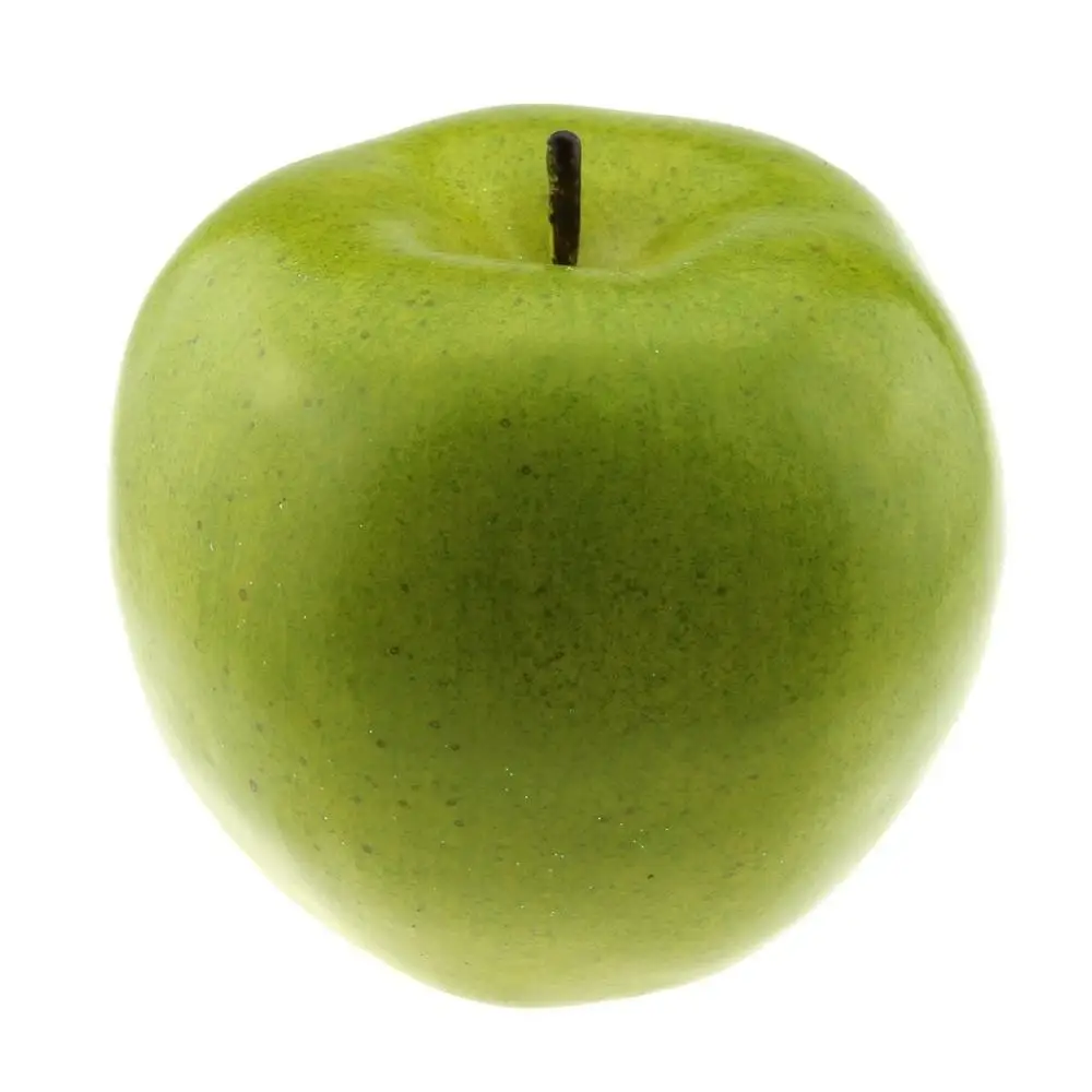 Gresorth 6 Pcs Artificial Gold Apple Fake Apples Fruit Home Party