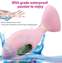 2019 New Sex Licking Sucking Vibrators 10 Speed G spot Clitoris Stimulation Nipple Vibrators Erotic Adult sex toys for Women