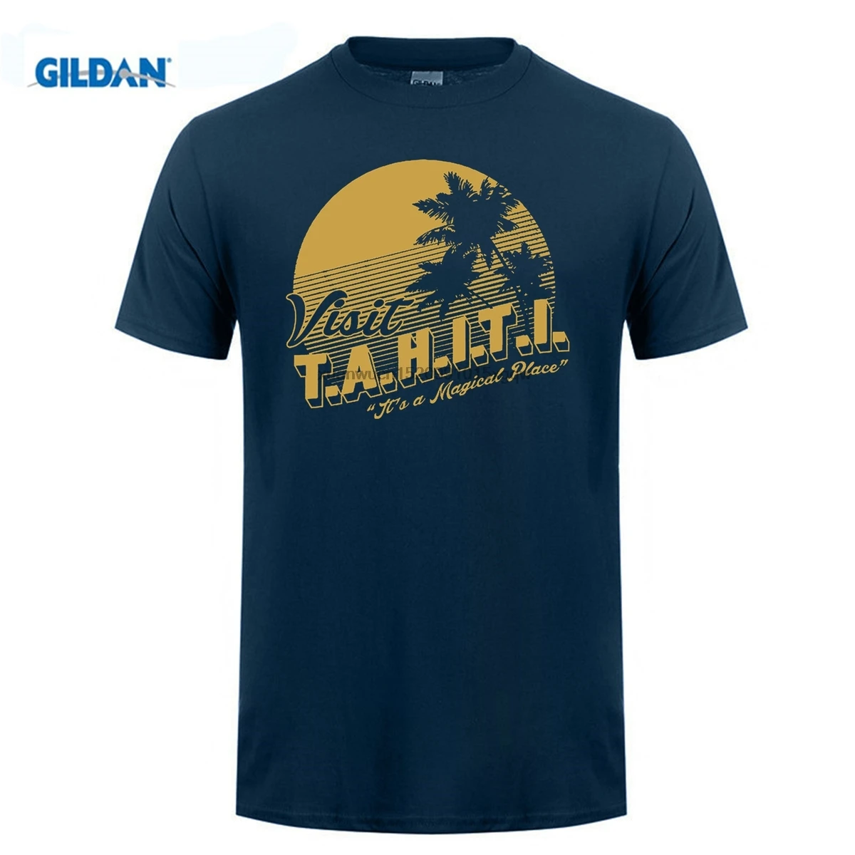 

GILDAN Stranger Things Design T Shirt New Agents Of Shield visit Tahiti Men's T-shirt
