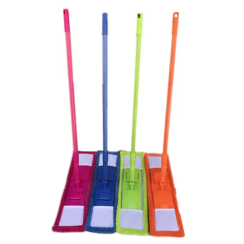 

Floor Folding Flat Mop Cloth Head Coral Velvet Chenille Cleaning Rag Replacement Microfibre Household Fabric Cloth Easy Wash
