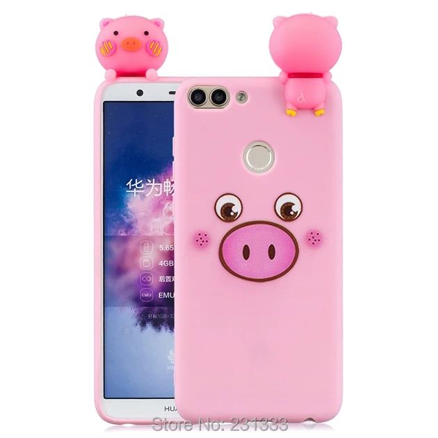 Мягкий чехол из ТПУ C ku с 3D рисунком для Huawei MATE 10 20 P8 LITE 2017 P10 P20 PRO P30 Y5 2018 Y7 2019 кожи