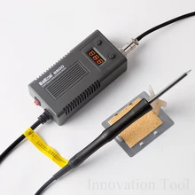 950D 50 Вт Мини Портативный цифровой электрический паяльник станция с LF007 ручка T13 B Тип нагреватель наконечник Регулируемая температура