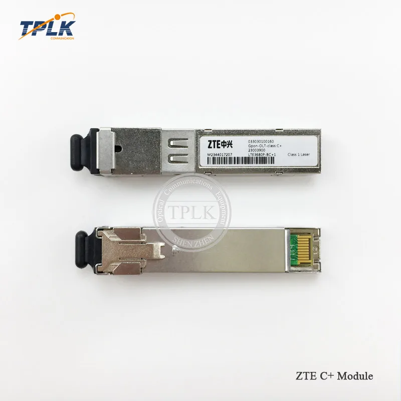 Высококачественный 2шт ZTE GPON OLT C+ модуль с одним режимом C+ GPON OLT SFP SC класс разъем модуля типа Simplex SC