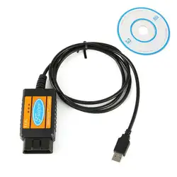 F-Super OBD II код читателя USB сканирующий инструмент профессиональный интерфейс Reader кабель для Ford бензин и дизельные автомобили