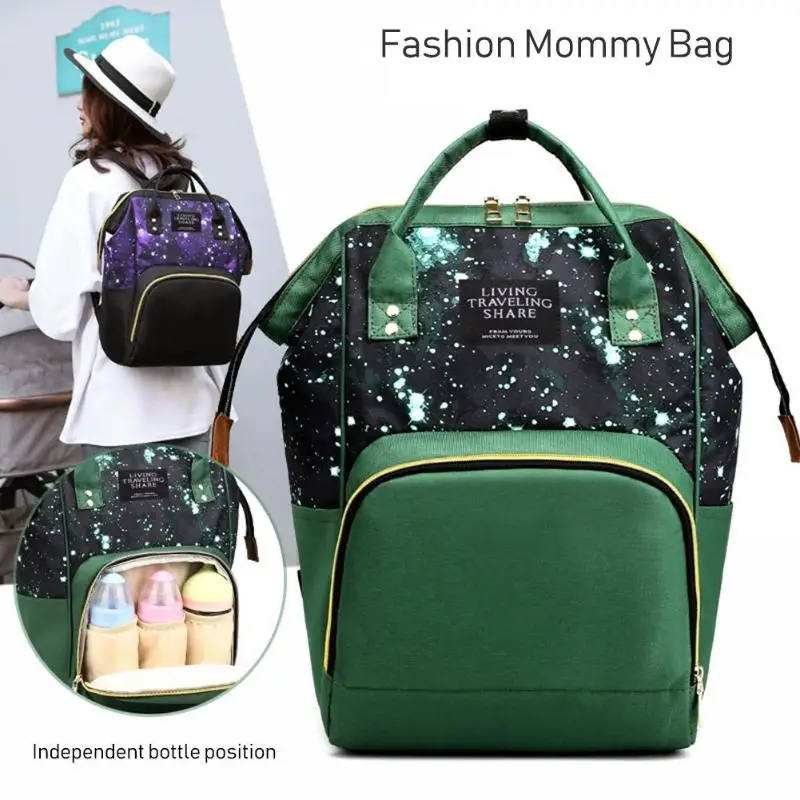 

Mommy Diaper Bag Large Capacity Baby Nappy Bag Designer Nursing Bag Fashion Travel Backpack Baby Care Bag for Mother Kid Mochila