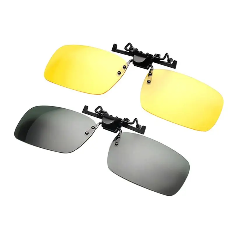 1PC Unisex Polarized Sunglasses Clip Sun glasses For Driving Night Vision Goggles Resin Lenses Night Glasses Car Accessories 1PC Unisex Polarized Sunglasses Clip Sun glasses For Driving Night Vision Goggles Resin Lenses Night Glasses Car Accessories