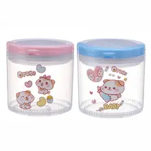 Пыле новорожденных контейнер для соски Младенцы коробка для сухого молока Портативный Еда герметичные закуски Сухофрукты герметичный держатель чехол для хранения