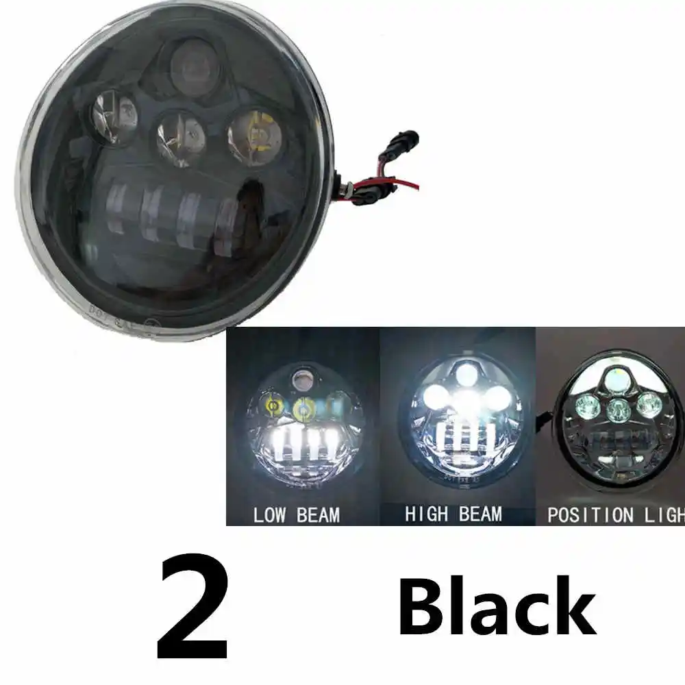 Аксессуары для V-ROD мотоциклов светодиодный фонарь с Halo DRL черная фара для V Rod VROD VRSCA фара VRSC