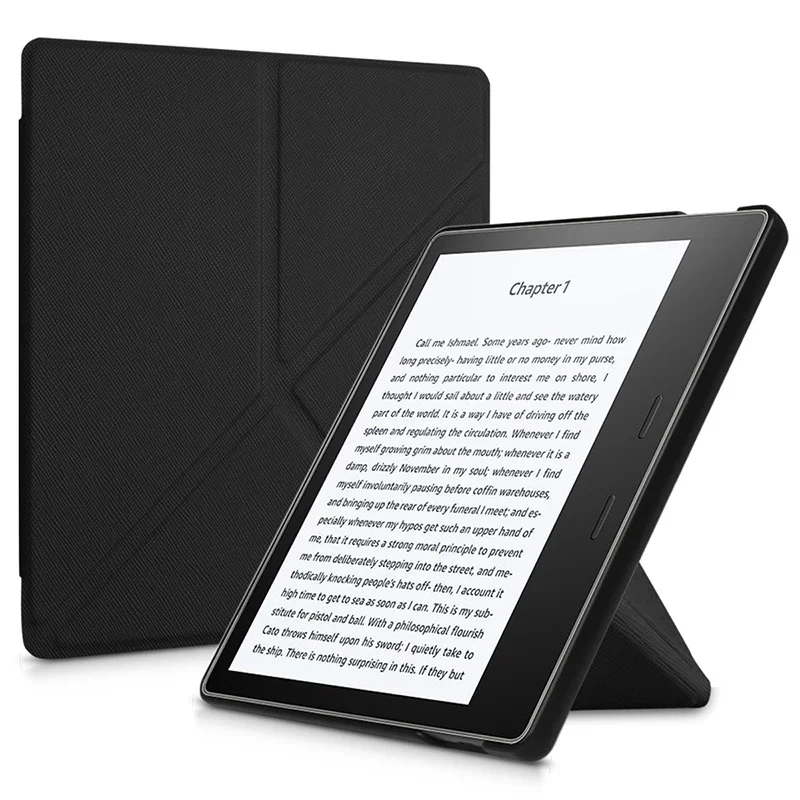 

BOZHUORUI Smart Cover Case fit 7 Inch kindle Oasis 2 (9th Generation-2017 Release) E-reader folding Stand Support Shell Cover