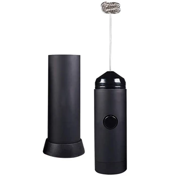 

hot sale Mini Handheld Milk Frother - Battery Operated Electric Foam Maker | Includes Kitchen Stand,Latte Hot Milk Eggbeater ,