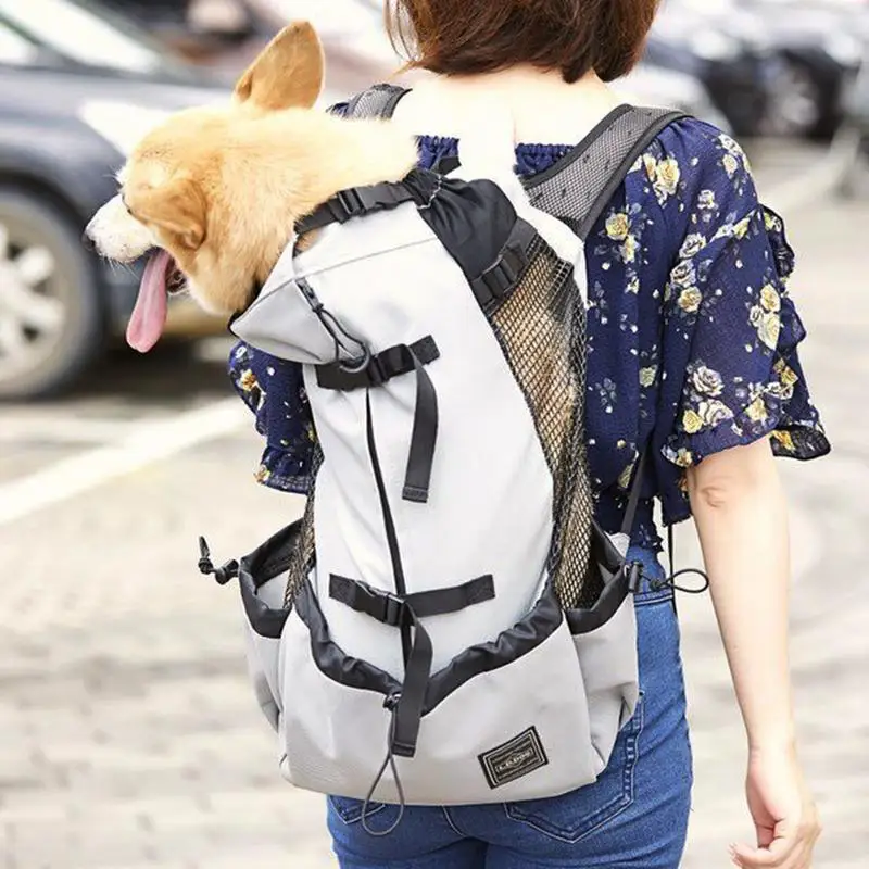 

Pet Backpack Traveler Backpack Dog Outcrop Bag Ventilated Breathable Washable Bicycle Outdoor Shopping Backpack Pet Carrier