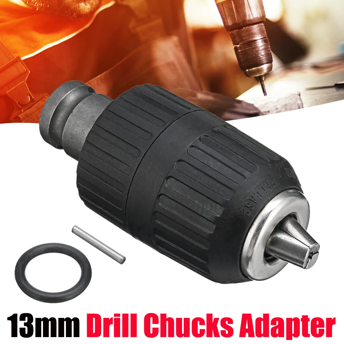 13mm Self locking Head Electric Wrench Electric Drill Bit 1/2'' 12.5mm