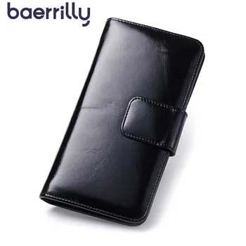 

Women Wallet Long Money Pocket Clutch Bags Genuine Leather Wallet Coin Purse Zipper Card Holder New Womens Wallets And Purses