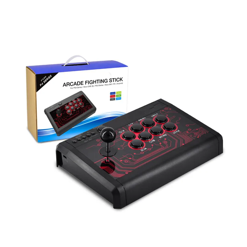 

USB Rocker Game Controller Arcade Joystick Gamepad Fighting Stick For PS3 4/PC For Android Plug And Play Street Fighting