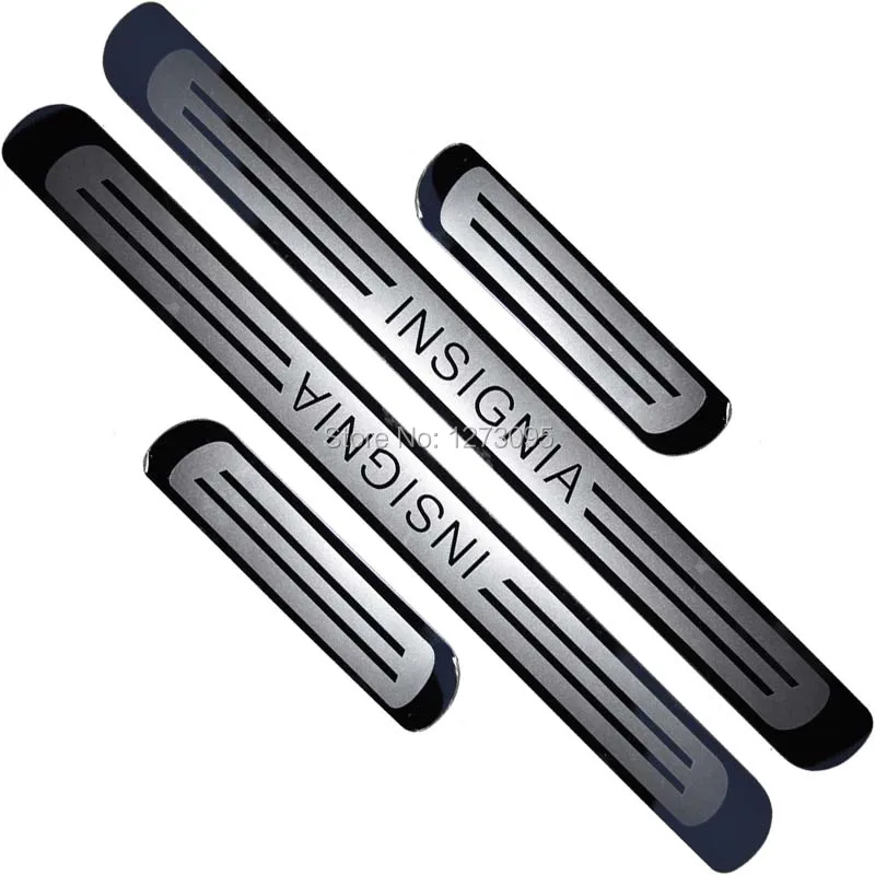 Ультратонкая защитная накладка на педаль для Vauxhall Opel Insignia 2010 2018 2019|scuff plate|sill platecar